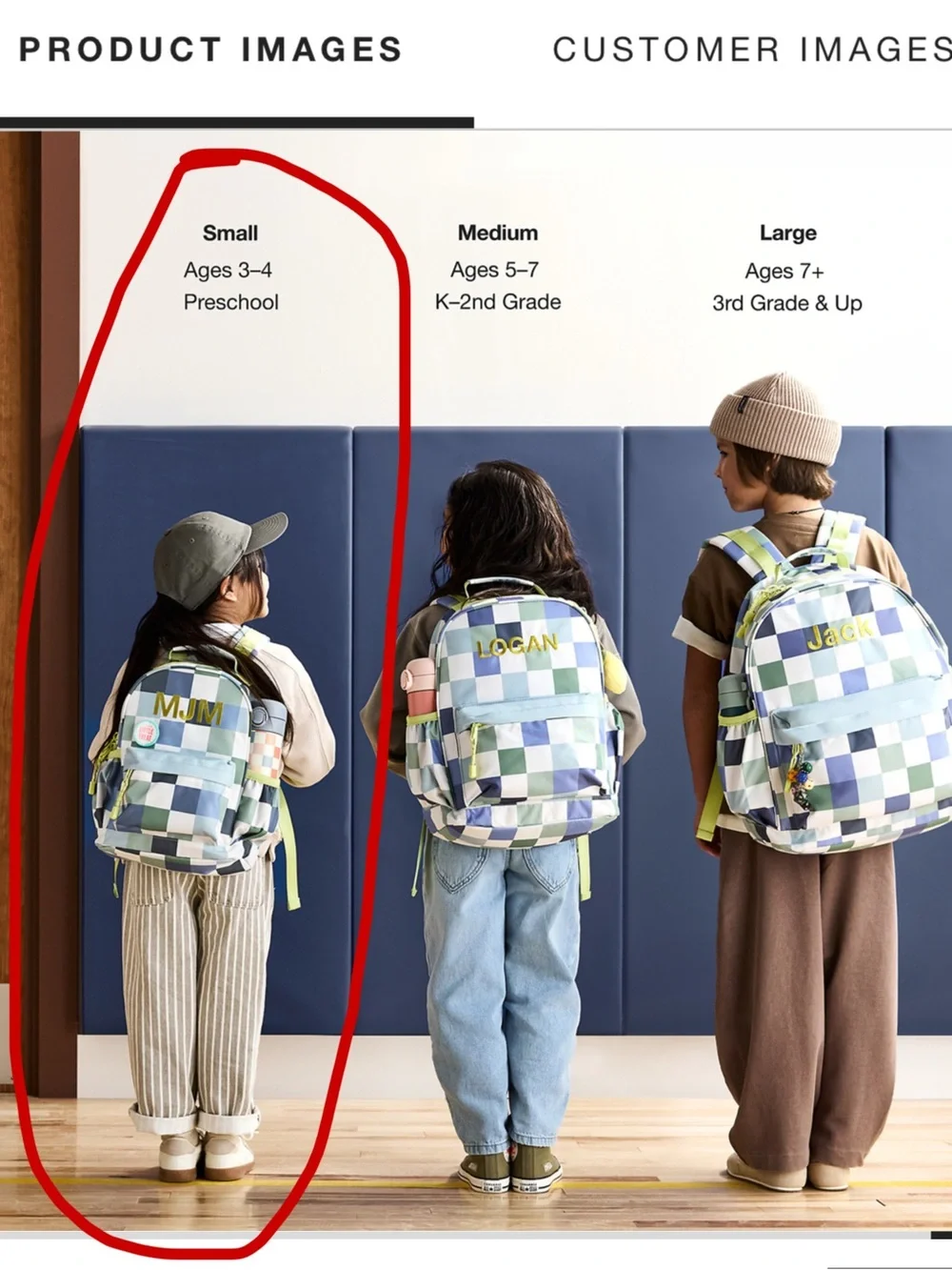 Crate & Kids | Personalized “Hayden” Kids Backpack, Small, Rainbow Dreamer